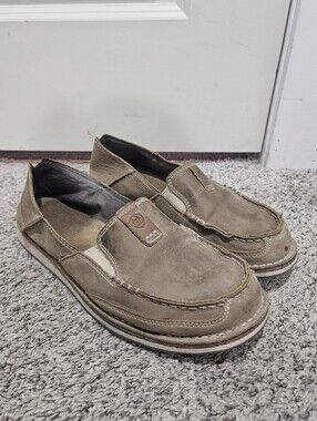 Ariat Women's Slip-On Loafers in Taupe Brown